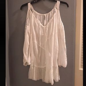 Off The Shoulder Boho Blouse